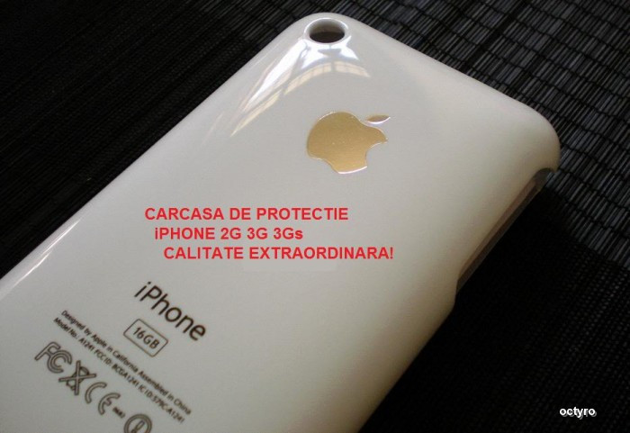 Carcasa/Hardcase/Husa iPhone 2G 3G 3Gs WHITE - FITZA max! foto mare