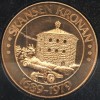 Suedia 10 KRONOR 1979 Goteborg moneda URIASA  jubiliara UNC,in cutie plasic transparent