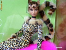 Leopard Barbie 2004 - papusa de colectie super deosebita, seria Lounge Kitties foto