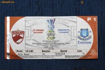 Bilet meci Dinamo-Everton 15.09.2005 foto