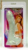 Dildo transparent jelly doar la 4love