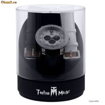 Ceas barbatesc Techno Master ornat 0.2ct diamante, superpret