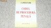CODUL DE PROCEDURA PENALA