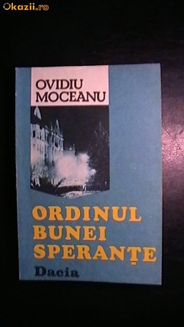 Ovidiu Moceanu - Ordinul bunei sperante foto mare