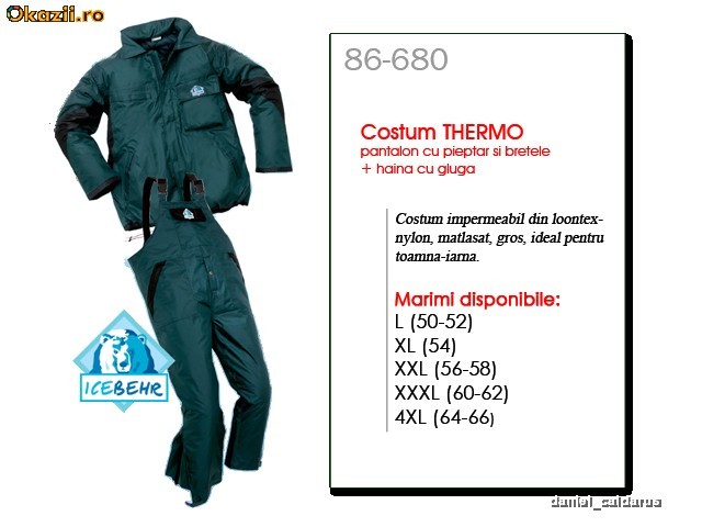 Costum THERMO Behr foto mare