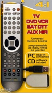 TELECOMANDA GBS + PROGRAMATOR IR TELECOMENZI DVD LCD TV SAT HIFI