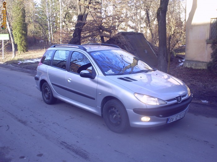 Peugeot 206 SW foto mare