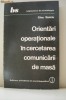 Orientari operationale in cercetarea comunicarii de masa