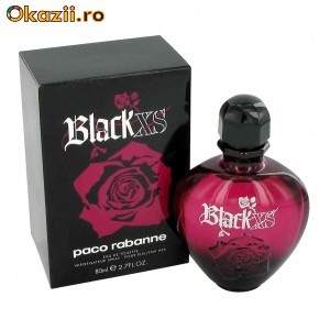Parfum Black Xs Femei - 80 ml Eau de Parfum foto mare