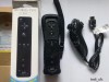 Set telecomanda wii mote cu motion plus incorporat si nunchuck negre Nintendo Wii noi