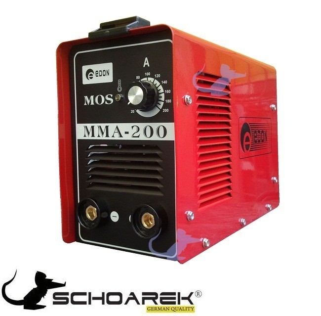 Aparat de sudura Inverter MOSFET ARC 200 EDON import GermaniaModel MMA-200Tensiune / frecventa AC: 220VÂ= 10...