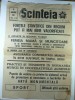 2 - AFIS PUBLICITAR COMUNIST AL ZIARULUI  SCANTEIA  - SE AFISA LA CHIOSCURILE DE ZIARE