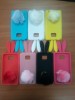 husa carcasa silicon cauciuc samsung galaxy s2 i9100 rabbit iepure bunny rabito cu urechi si coada pufoasa de iepuras di