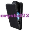 Husa/toc flip neagra pentru Sony Ericsson Xperia S LT26i / Xperia Arc HD, calitate superioara + folie ecran + laveta