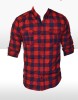 Camasa tip Zara Man- alba - rosie - portocalie - eleganta cambrata - carouri - Modele Slim Fit pe corp - Camasi - Primav