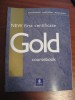 Gold New First Certificate coursebook