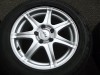 JANTE AUTO ALIAJ 5X112 PE 16 CU ANVELOPE 205 55 R16 PT MERCEDES W204 C CLASSE AUDI A4 B8 B7 VW PASSAT CC JETTA SKODA SEAT #1