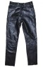 PANTALONI DE PIELE (motociclist) pentru fete ( DE DAMA / FEMEI ) - MARIMEA 30 - TALIE = 76 cm / LUNGIME =  113 cm