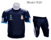 COMPLEU ADIDAS REAL MADRID - PANTALONI ADIDAS TREI SFERTURI CONICI SI TRICOU ADIDAS  -MODEL NOU - VARA 2013 CALITATE GARANTATA! COMPLEURI VARA ADIDAS