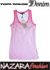 TOM TAILOR DENIM Top Maieu femei lung, Marime M/L(38) OUTLET ARAD. Produse NOI 100% ORIGINALE cu eticheta.
