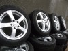 JANTE AUTO ALIAJ DEZENT PE 16 5X112 CU ANVELOPE 205 55 R16 PT VW GOLF 6 PASSAT B7 AUDI A4 B8 B7 SKODA OCTAVIA SEAT LEON ALTEEA XL #25