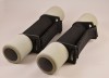 Set de 2 gantere - greutati - pentru fitness sau aerobic - cu scai - 2 x 1 kg