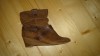 botine maro piele,talpa ortopedica