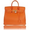 GEANTA MODEL HERMES BIRKIN ORANGE TRANSPORT GRATUIT!