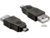 Adaptor mini USB tata la USB 2.0-A mama OTG