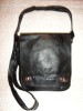 Oferta Armani - Poseta Geanta de umar Giorgio Armani piele eco neagra cu capac Gentuta tip postas negru Armani Made in Italy Borseta Produs Nou 2013