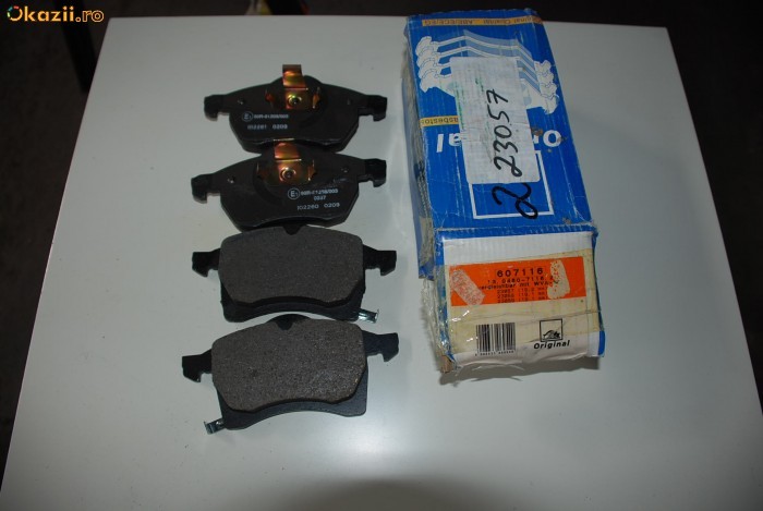 Placute frana Opel Astra G, Zafira foto mare Placute frana Opel Astra G, Zafira foto mare