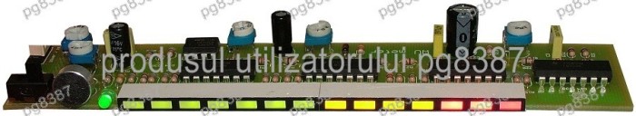 Wu-metru cu grup de LED - uri-0182 foto mare Wu-metru cu grup de LED - uri-0182 foto mare